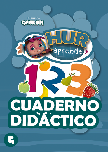 CUADERNO DIDÁCTICO "HUR APRENDE" - "LOS NÚMEROS Y LA COMIDA SALUDABLE"